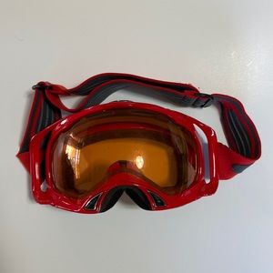 Oakley Red Ski/Snowboard Goggles
